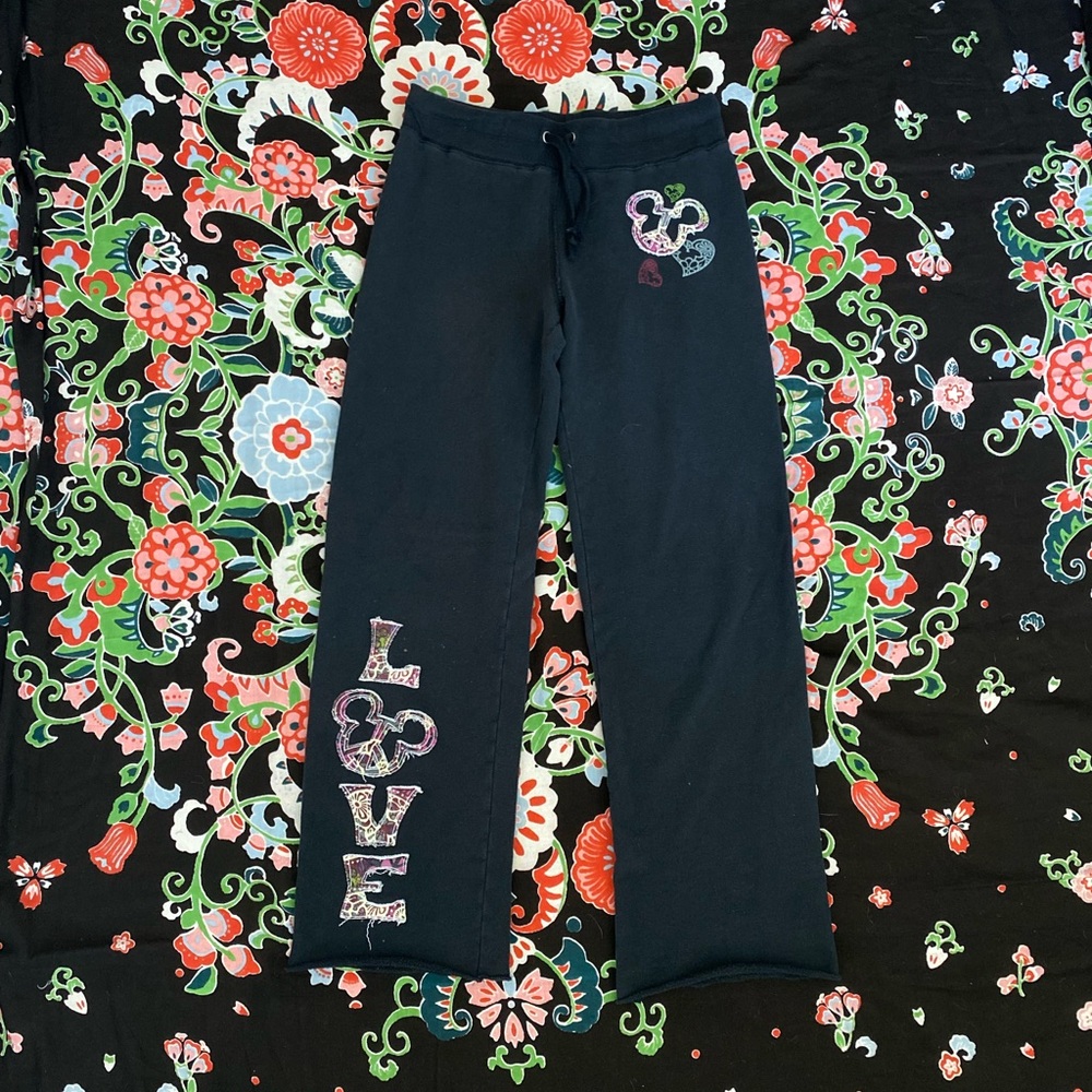 Disney Parks Black Sweatpants